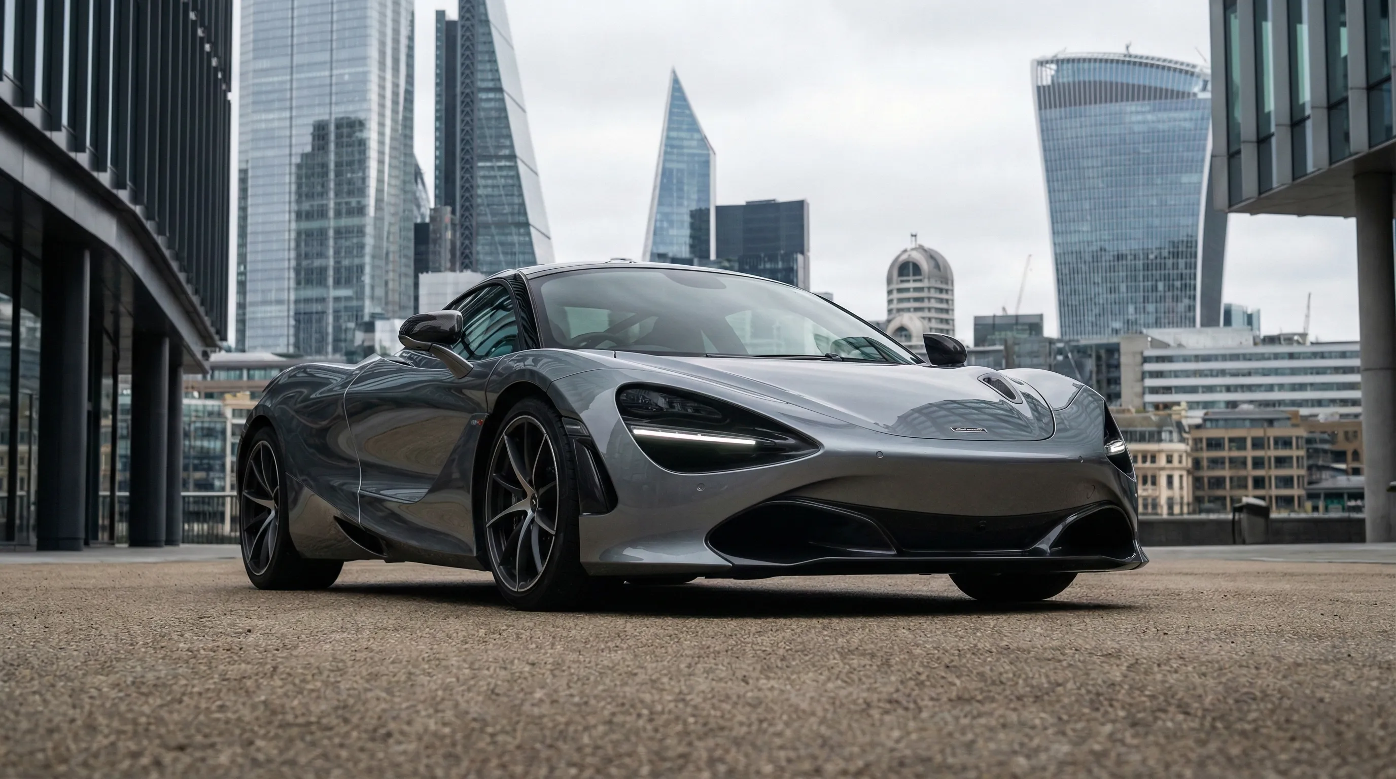 McLaren City for hourly car hire in Bedford