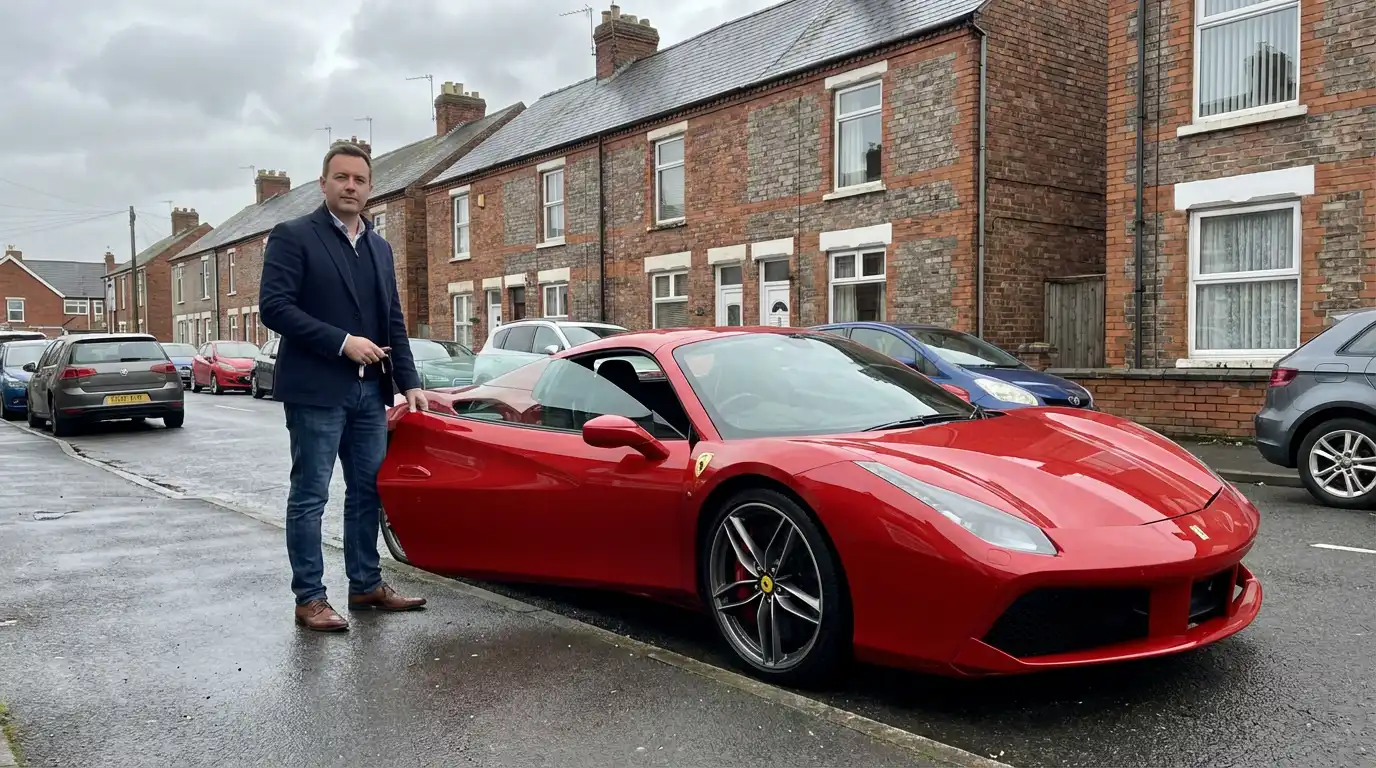 Ferrari 488 for self-drive supercar hire in Blackburn