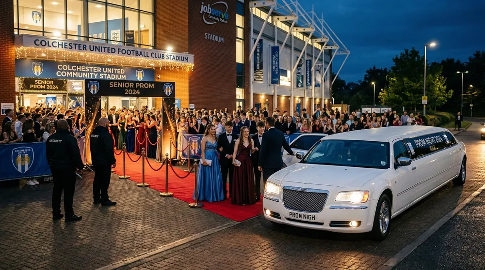 Prom Car Hire Hero — Colchester