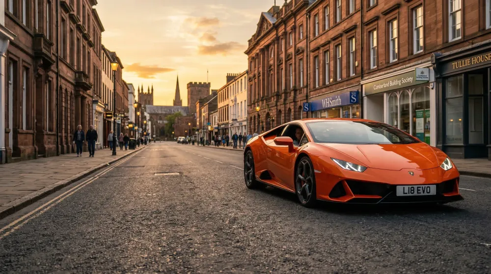 Lamborghini City Arrival — Exeter