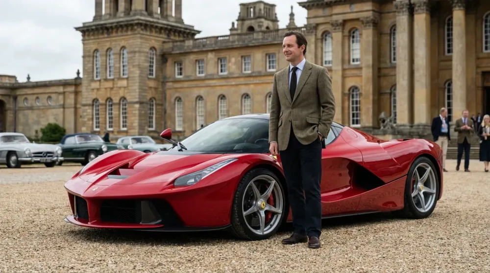Customer Laferrari Blenheim Palace — Exeter