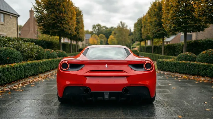 Ferrari 488 Spider for track day car hire in Exeter