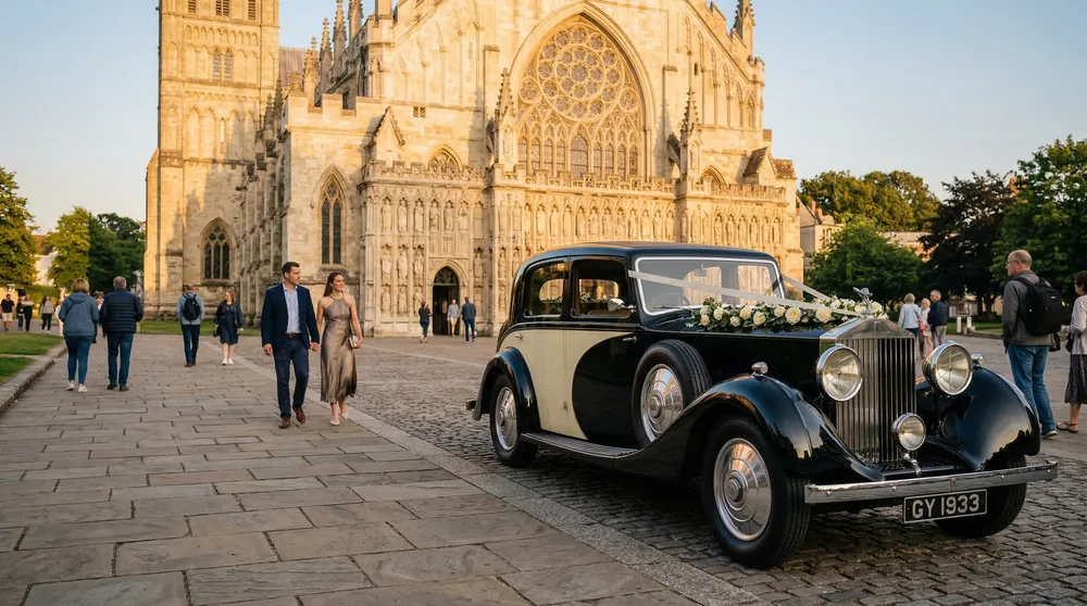 Vintage Car Hire Hero — Exeter