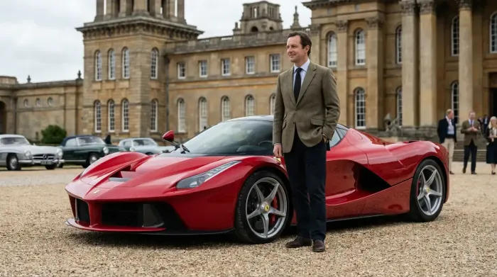 Ferrari LaFerrari for film TV car hire in High Wycombe