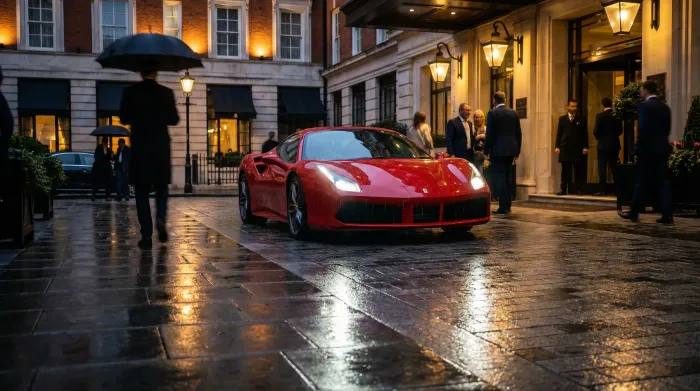 Ferrari Huracan for self-drive supercar hire in Liverpool