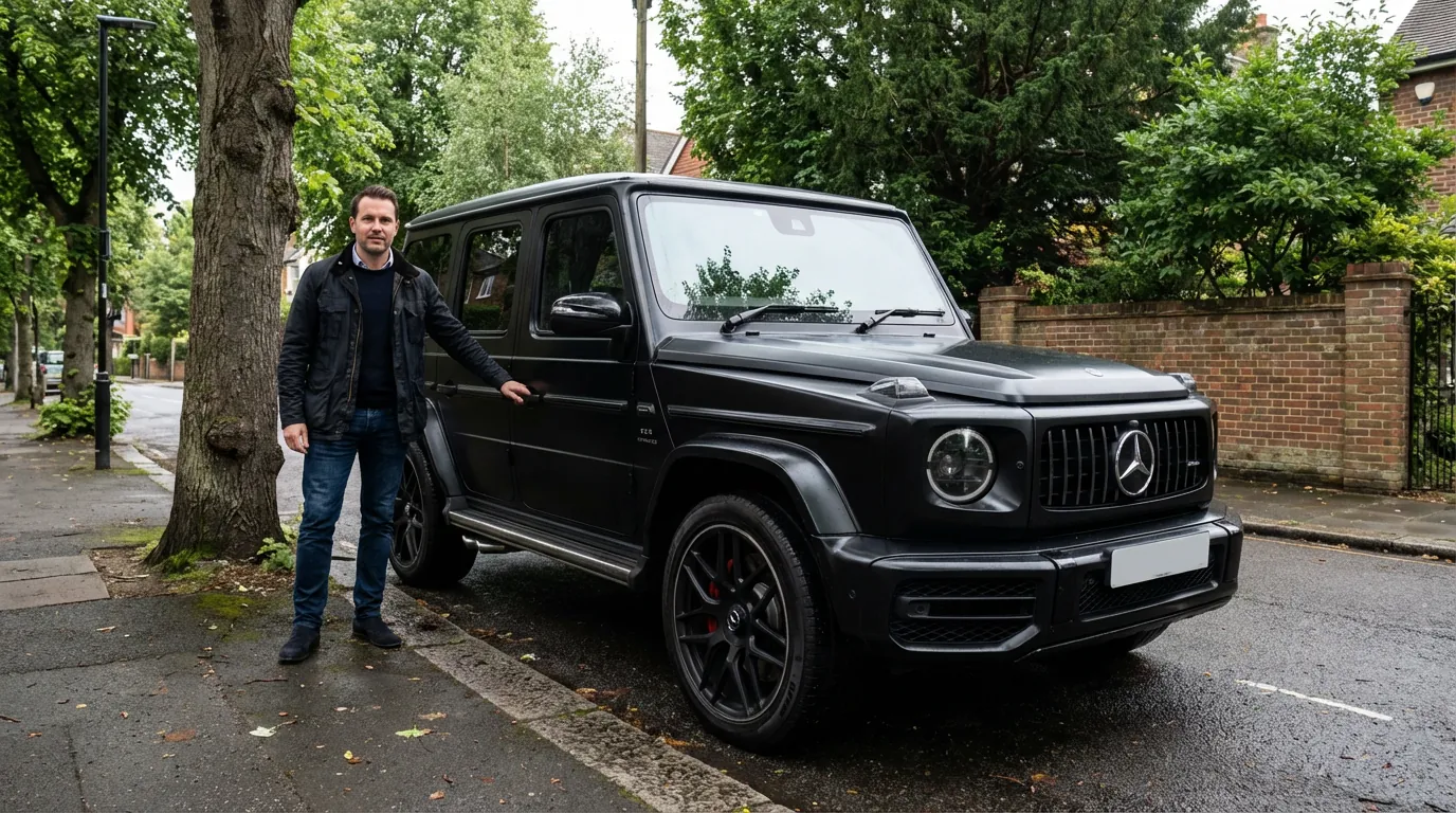 Mercedes G63 for corporate relocation Belfast