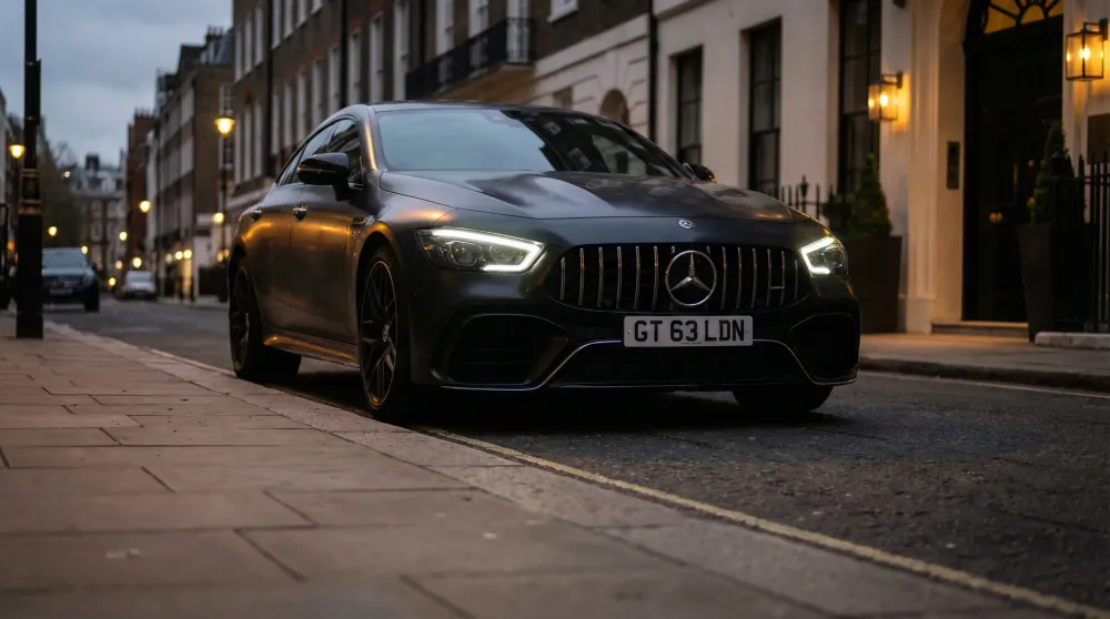 Amg Gt Evening Arrival — St Davids