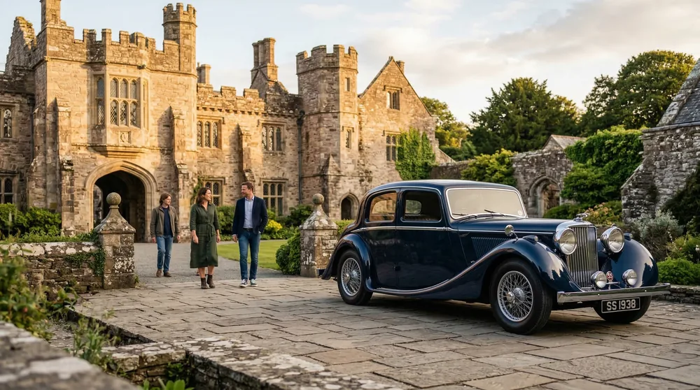 Vintage Car Hire Hero — St Davids