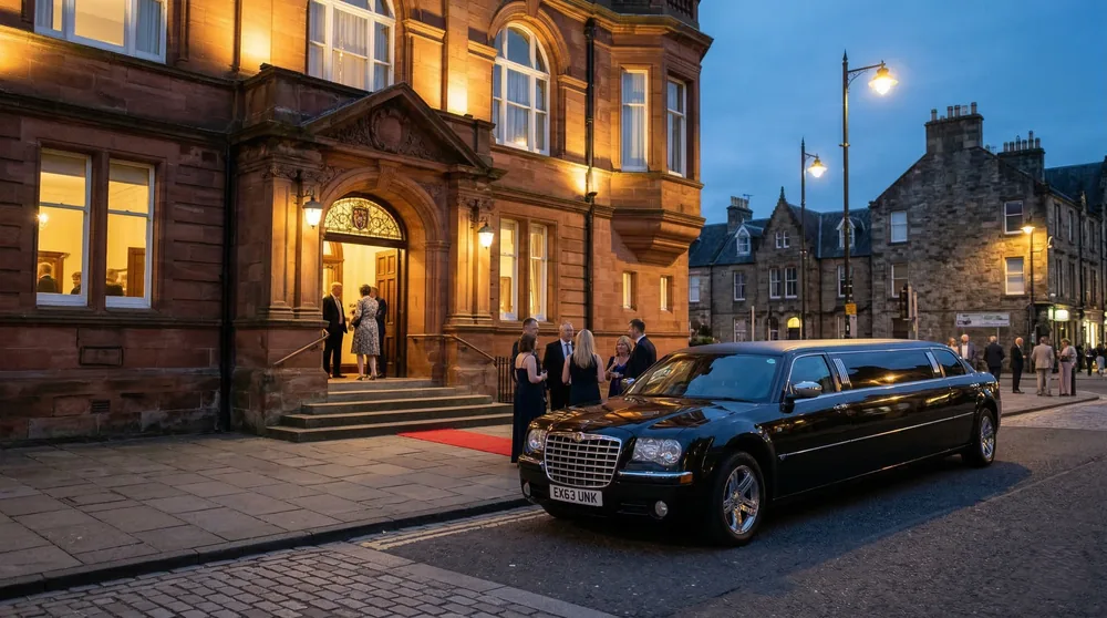 Limousine Car Hire Hero — Stirling