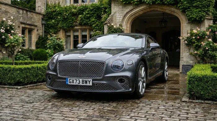 Bentley Continental GTC for long-term car hire in Wells
